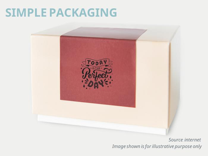 simple packaging for gen Y