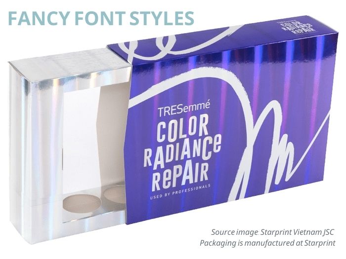 fancy font styles trend