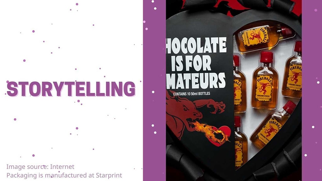 storytelling printed packaging