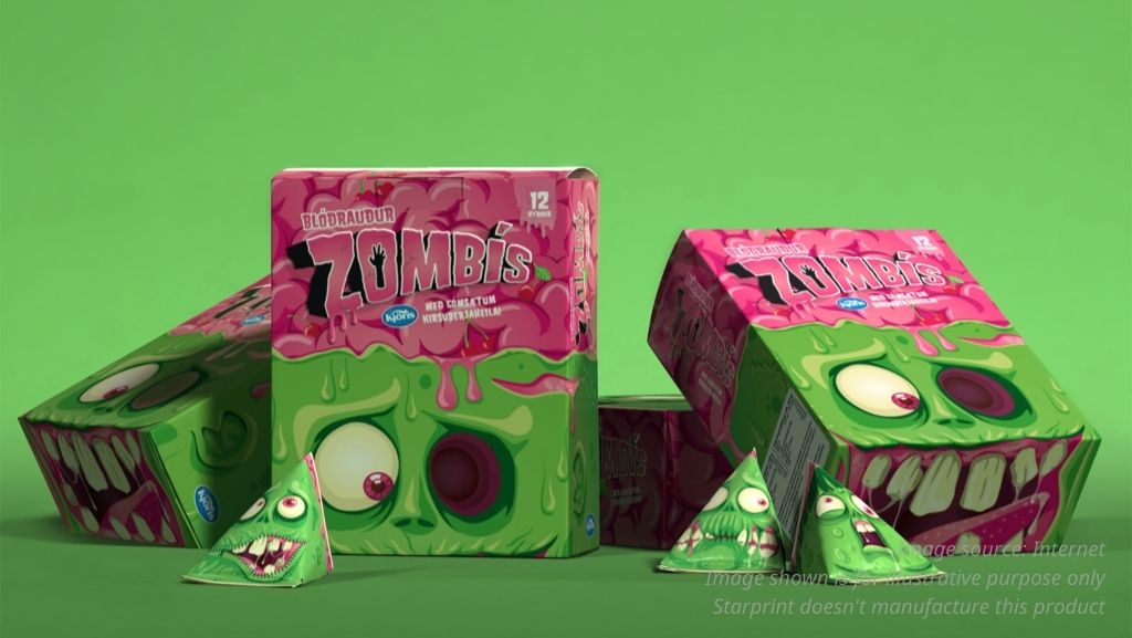 spine-chilling paper boxes