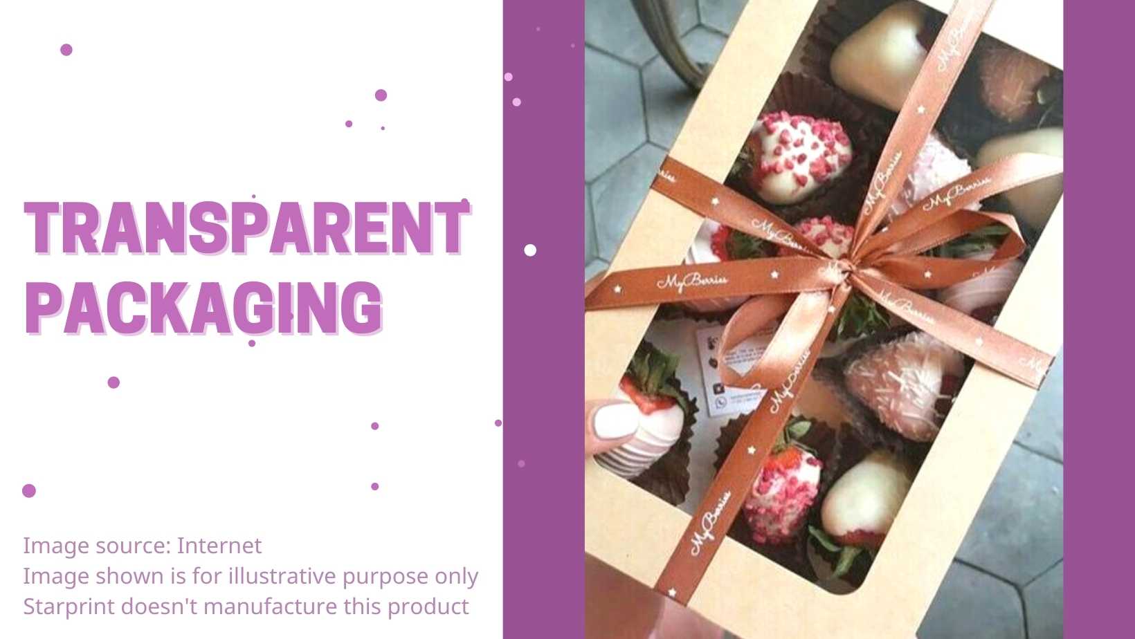 transparency allowing colour to shine through