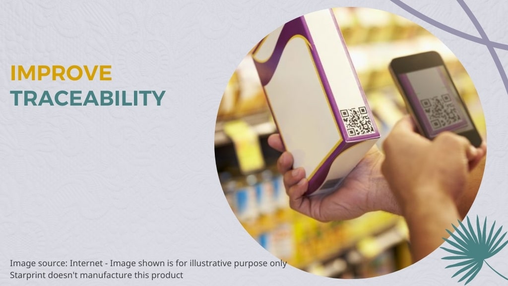 Improve traceability Improve traceability