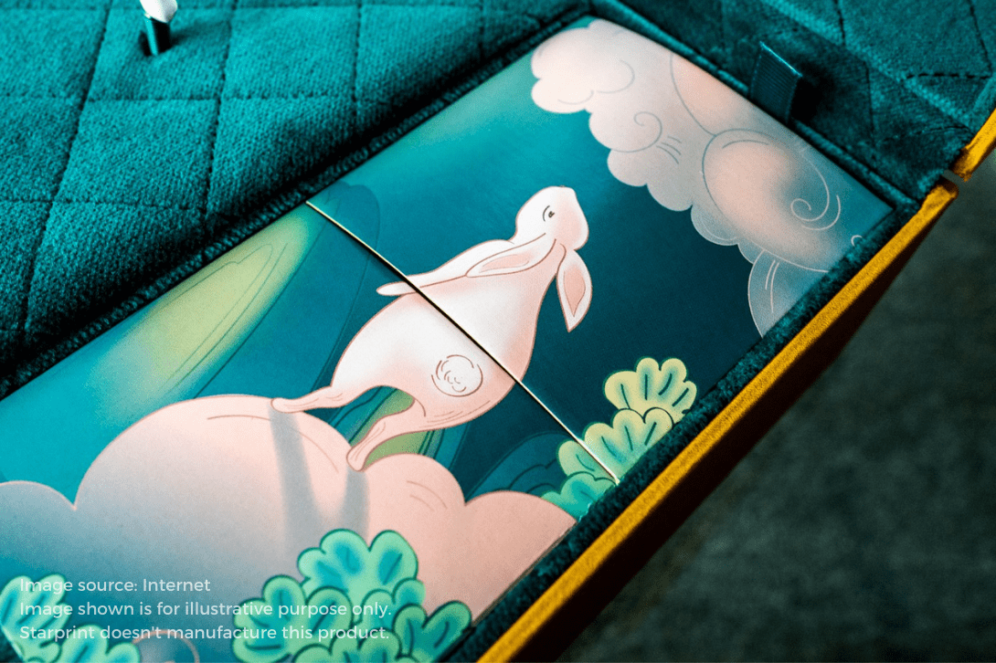 gucci luxury mooncake rigid box