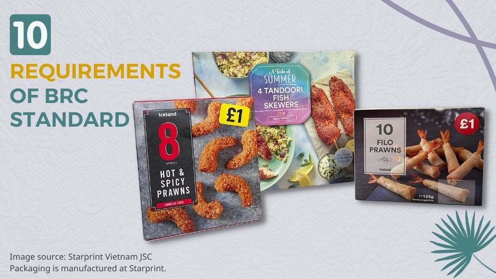 Requirements of BRC Standard requirements of BRC standard