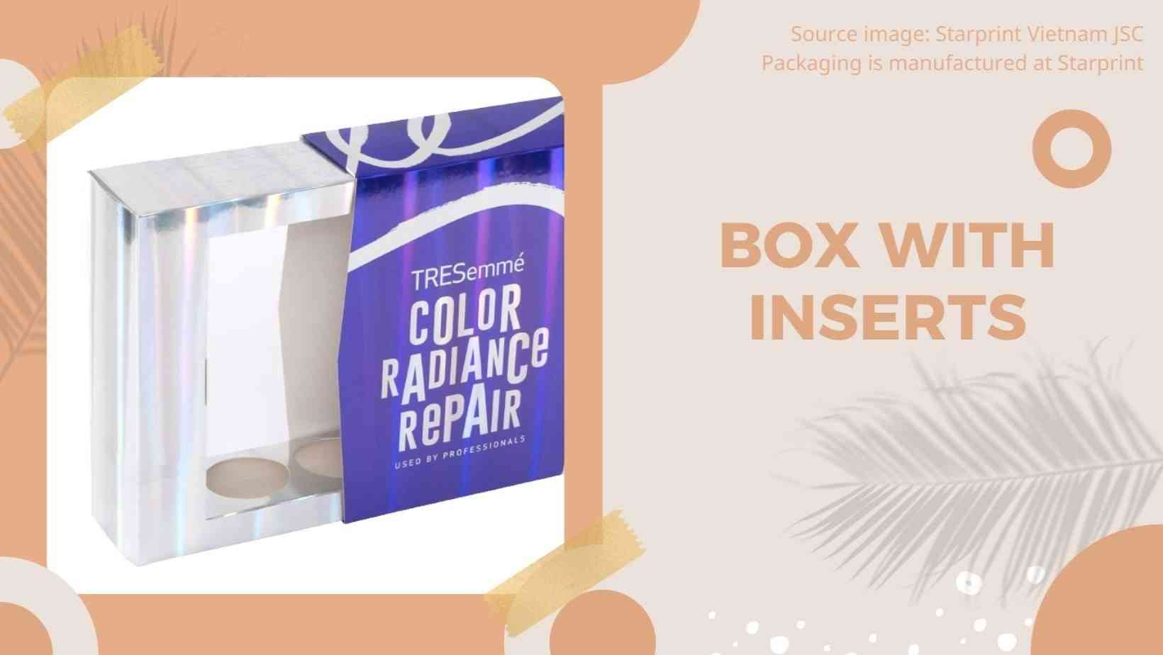 Hộp giấy gấp có lót