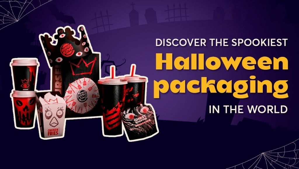 spooky halloween paper packaging